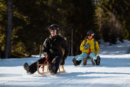 Winter Schlitteln Soerenberg