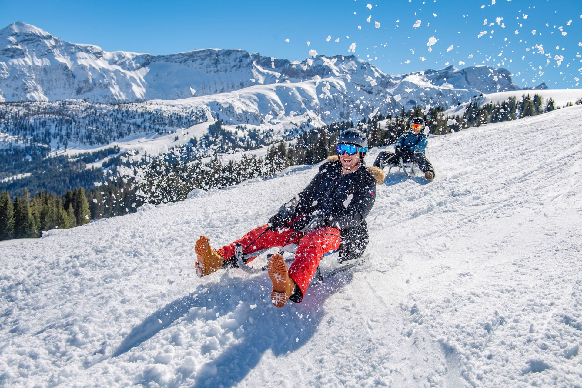 Adelboden Lenk Schlittelparadies 1