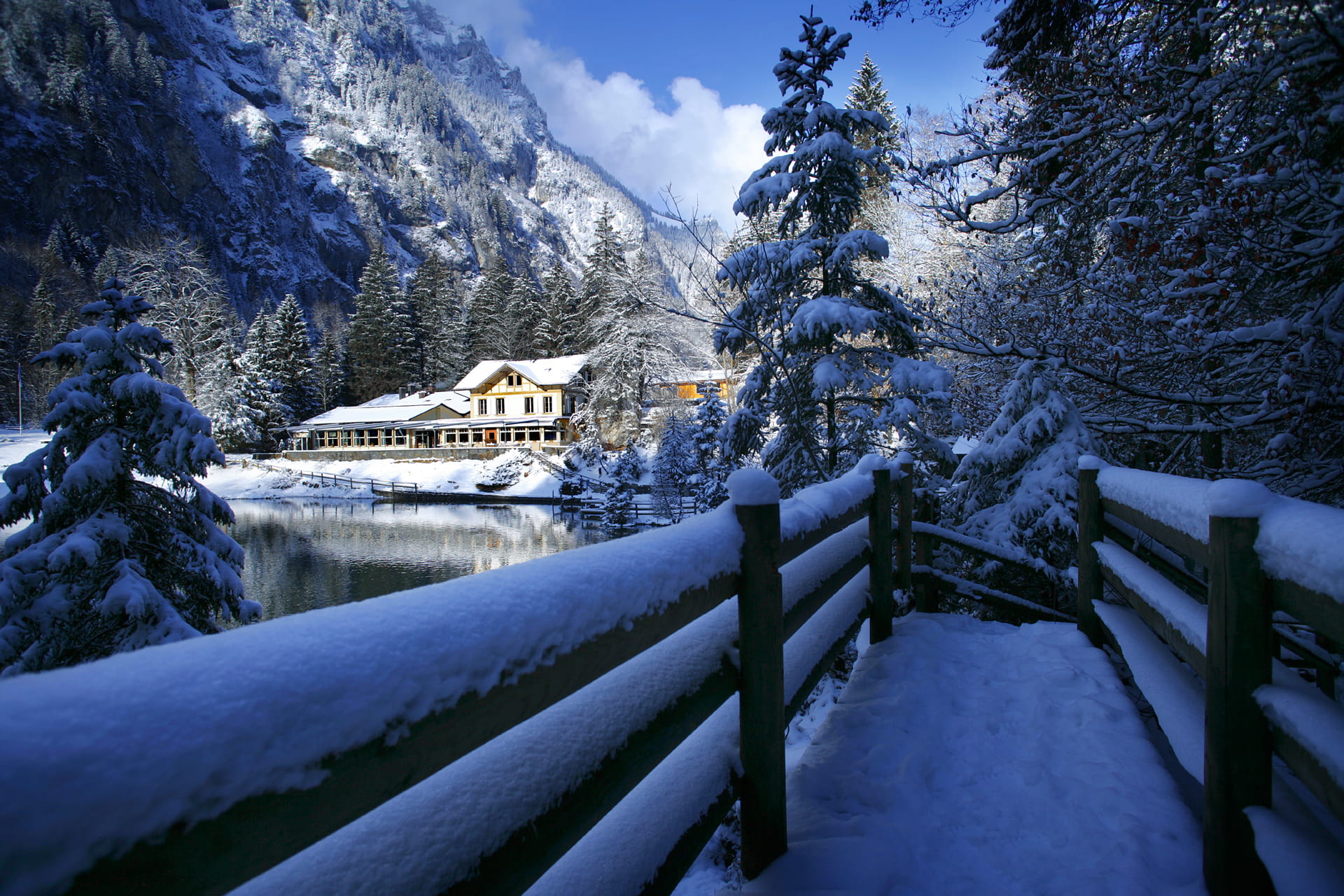 Sonntags-Brunch im Restaurant Blausee