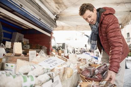 Domodossola lockt jeden Samstag viele Ausflügler an seinen bekannten und beliebten Markt.