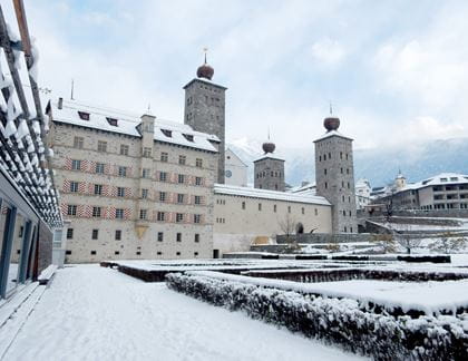 Stockalperschloss im Winter