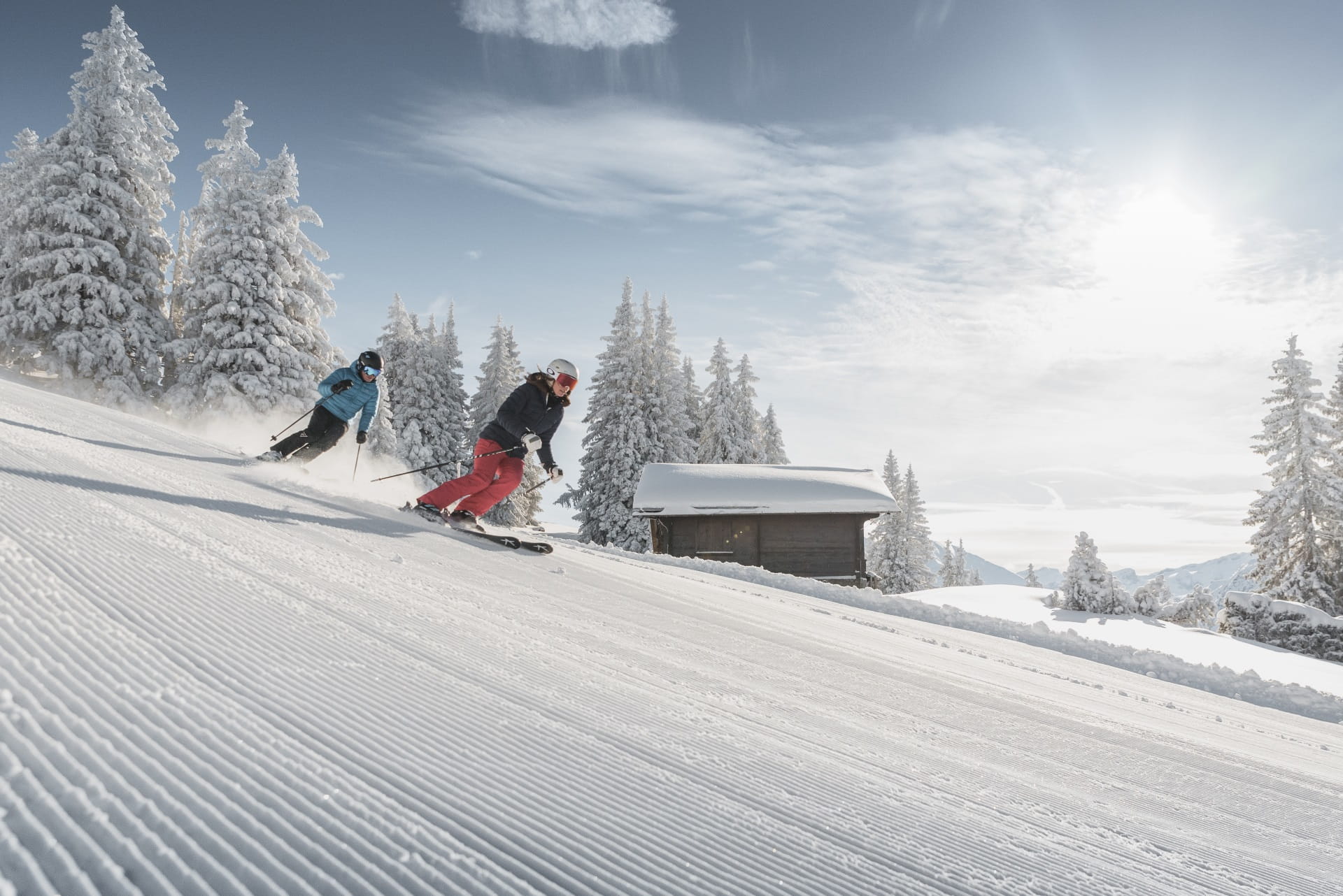 Skifahren in Gstaad 2