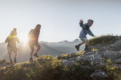 Destination Gstaad Wandern Familie