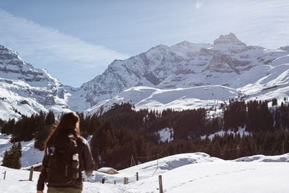 Schneeschuhwandern im Kiental