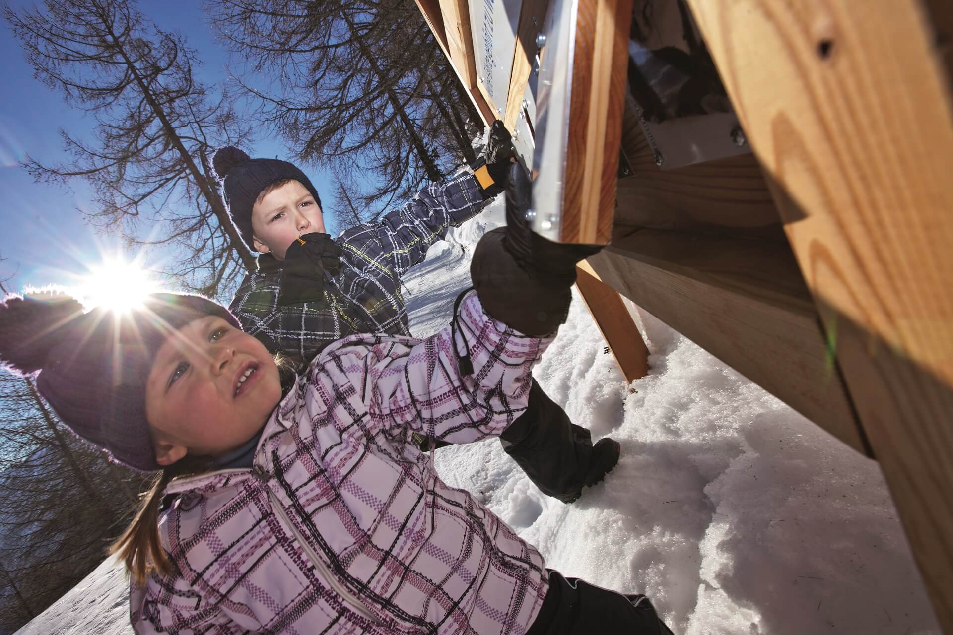 Lauchernalp Wintererlebnisweg