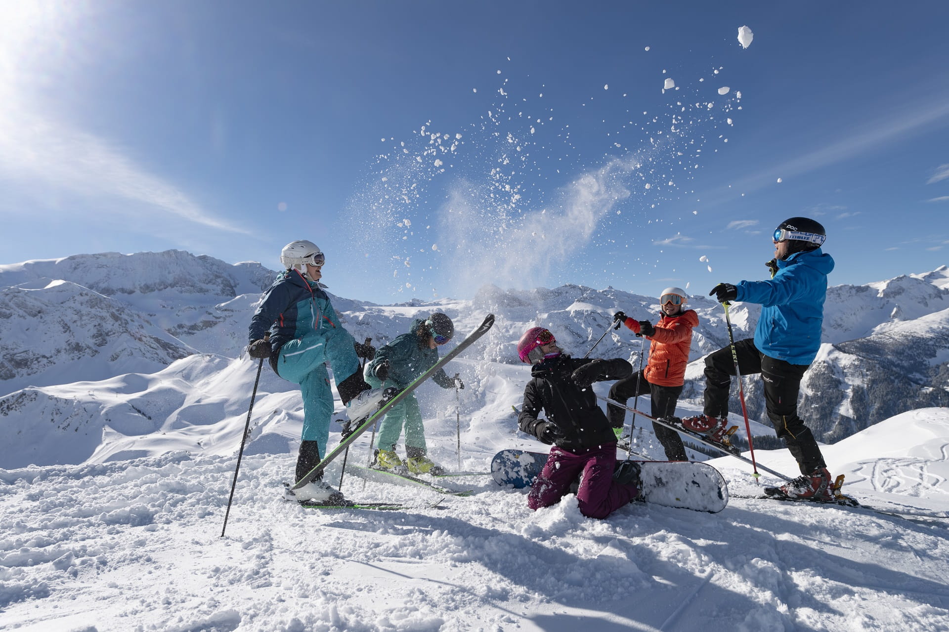 Spass im Schnee am Metsch/Bühlberg