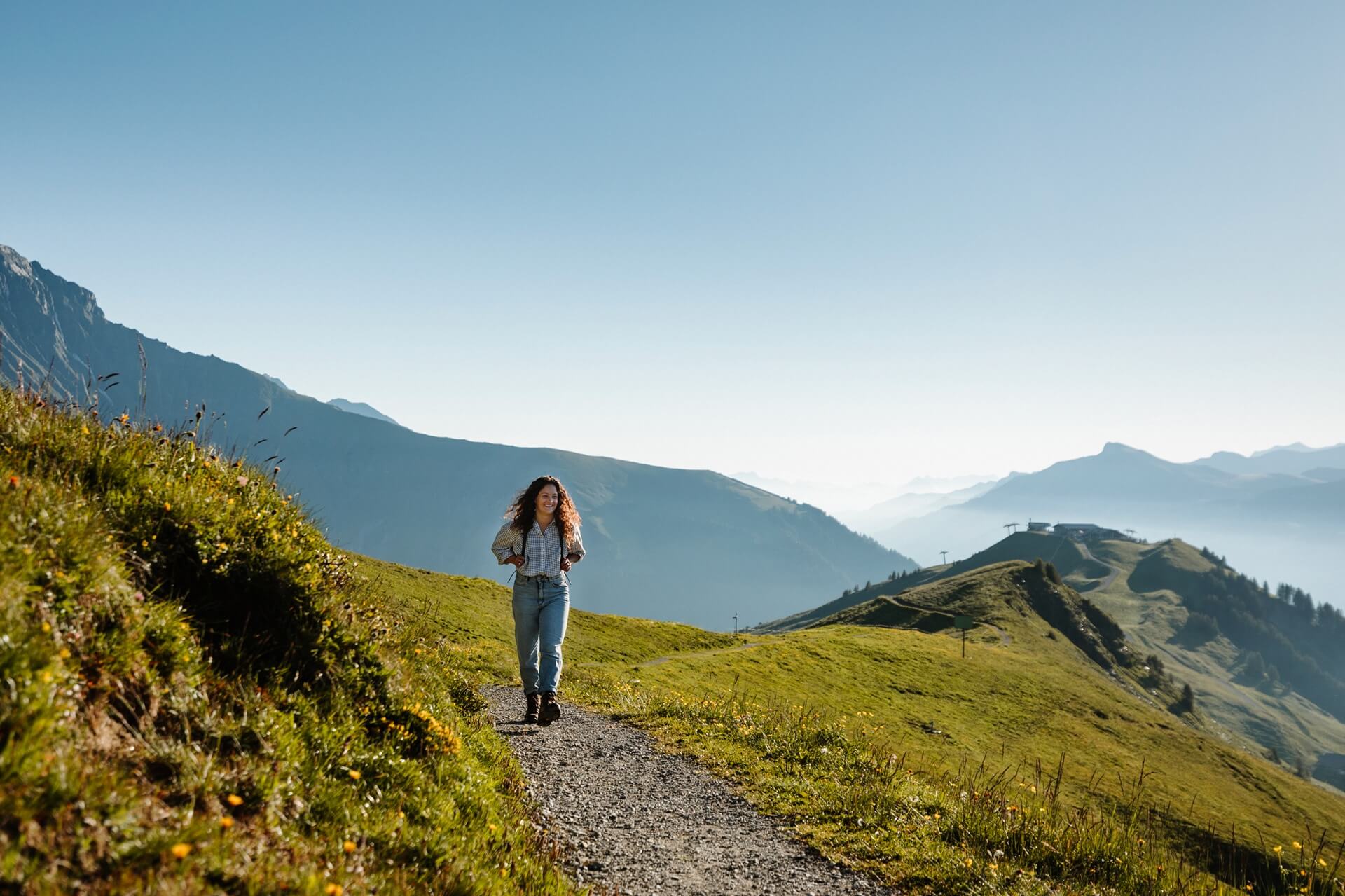 Unterwegs auf dem Blumenweg