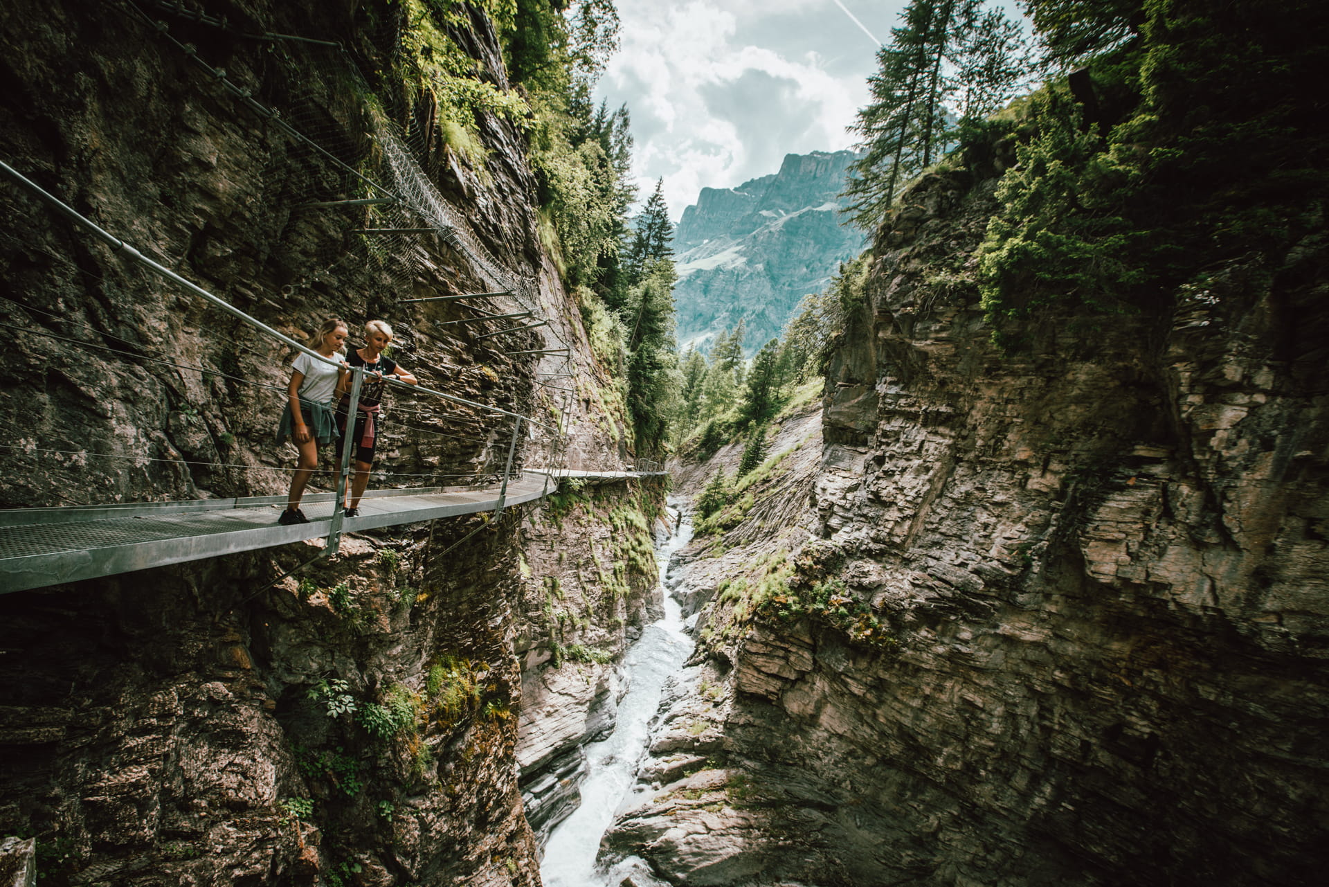 ThermalquellenWanderung Leukerbad Ausflüge mit dem Zug