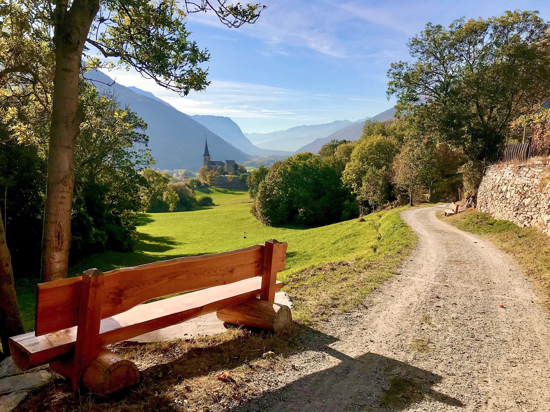 Kulturweg bei Ausserberg