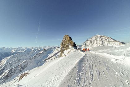 Hochalpine Schneeschuhtour Hockenhorngrat–Lötschenpass