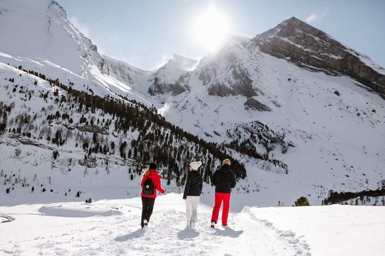 Winterwandern auf dem Gemmipass