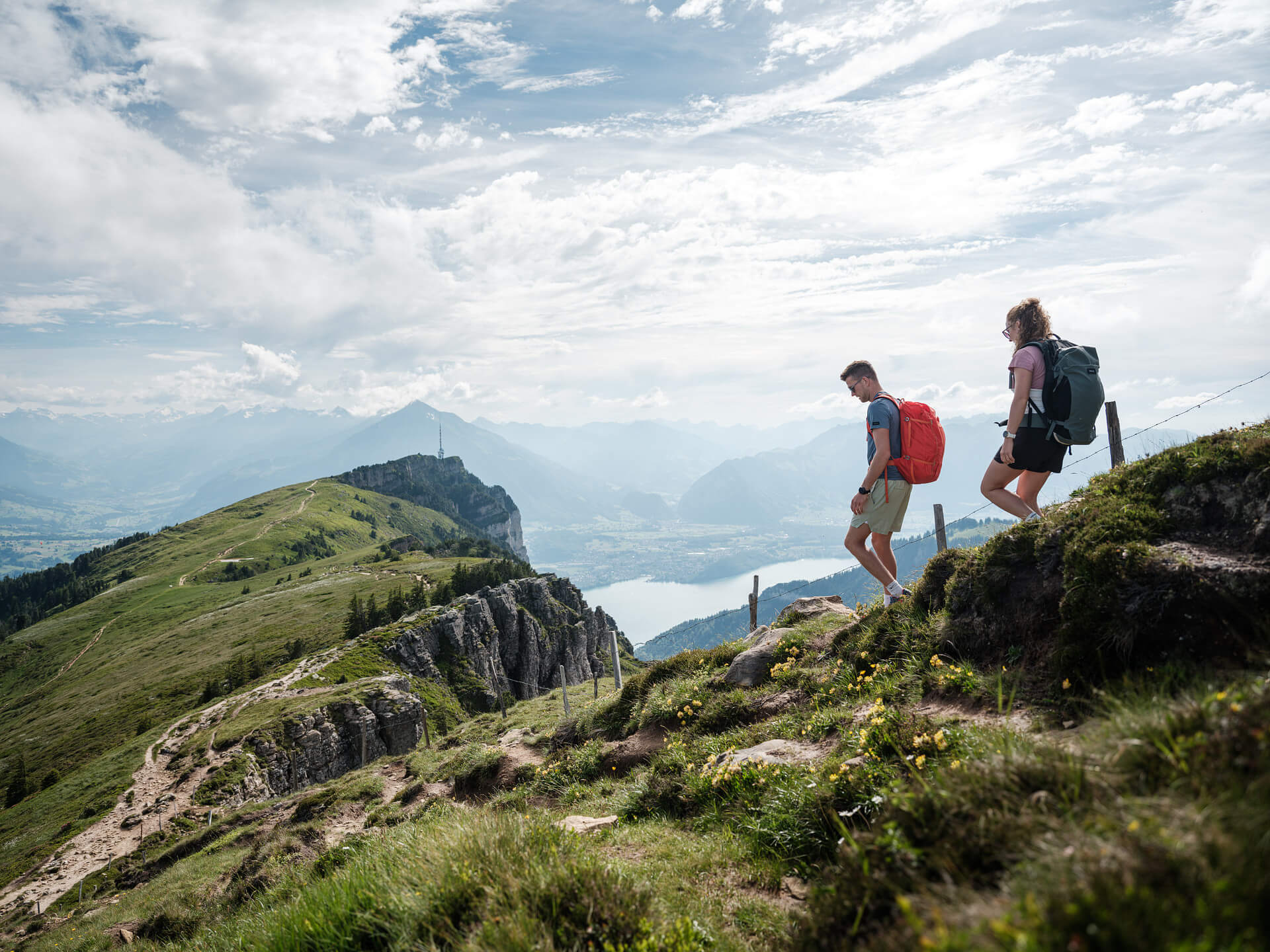 Wandern auf dem Niederhorn