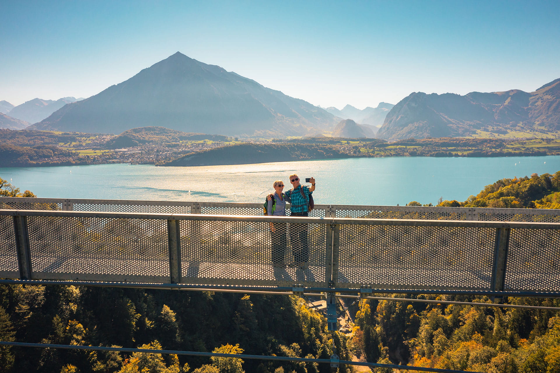 Hängebrücke Sigriswil am Thunersee