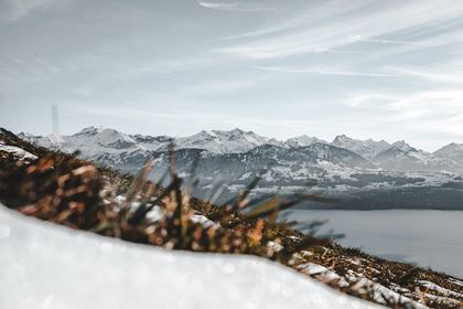 Sigriswil Thunersee Winter