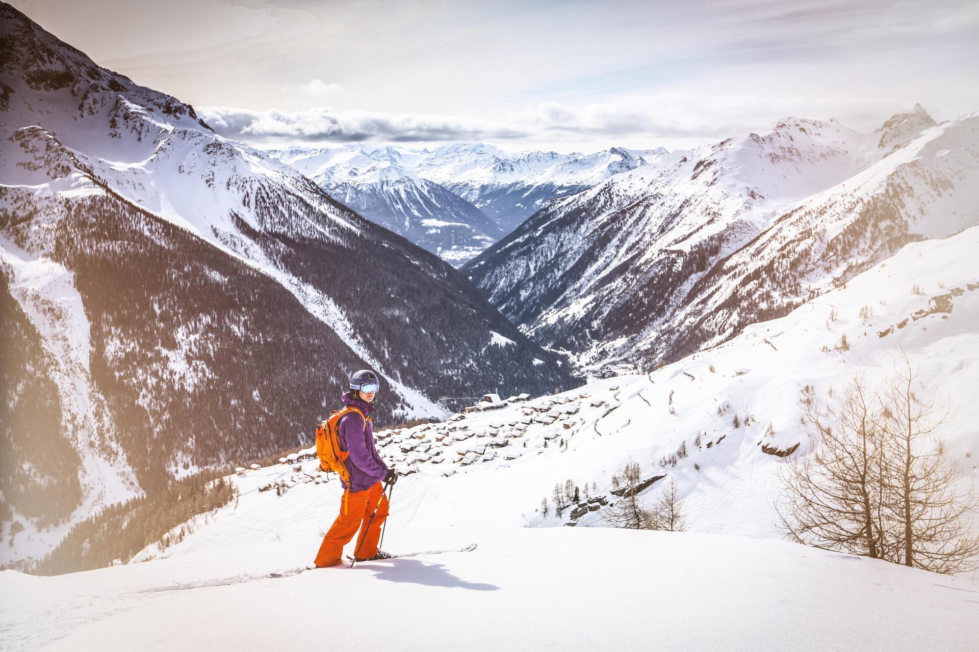 Skifahren in der Region Oberwallis
