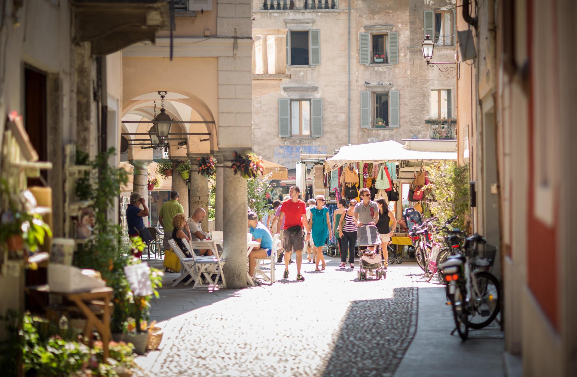 Domodossola Stadtzentrum