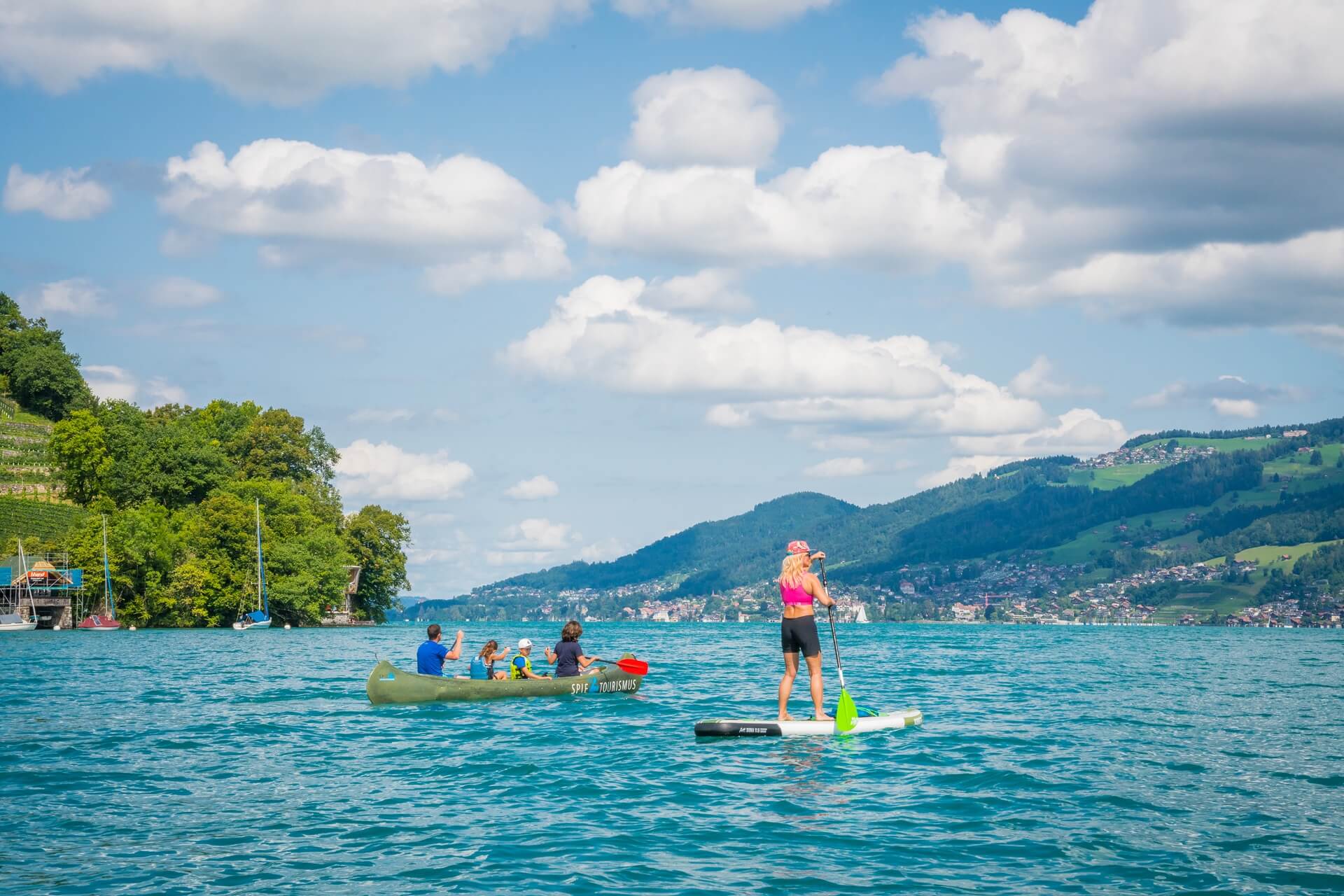 Kanuweg Thunersee Spiez