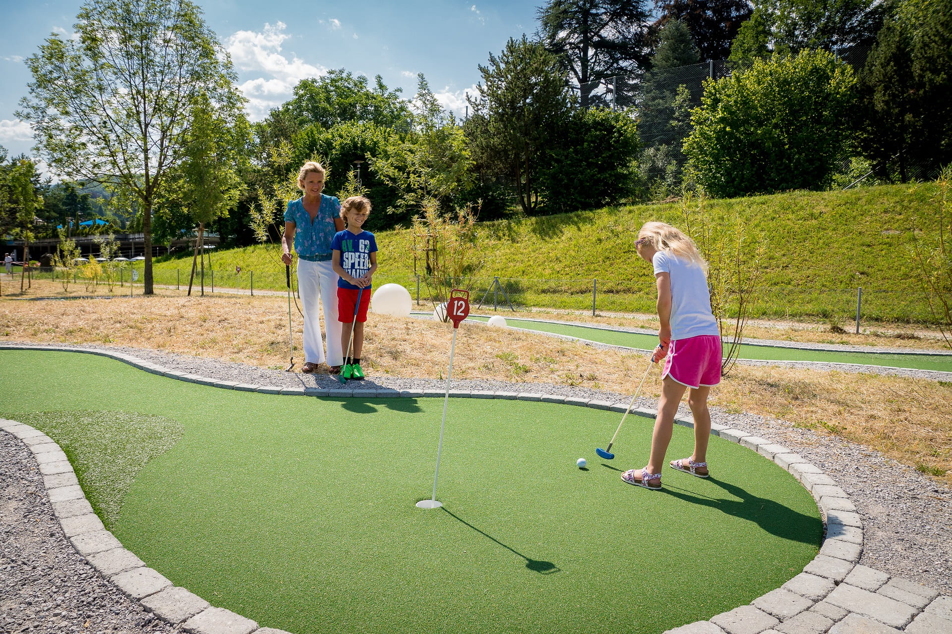 Minigolf in Spiez: Open Standard Minigolfanlage - Ausflüge