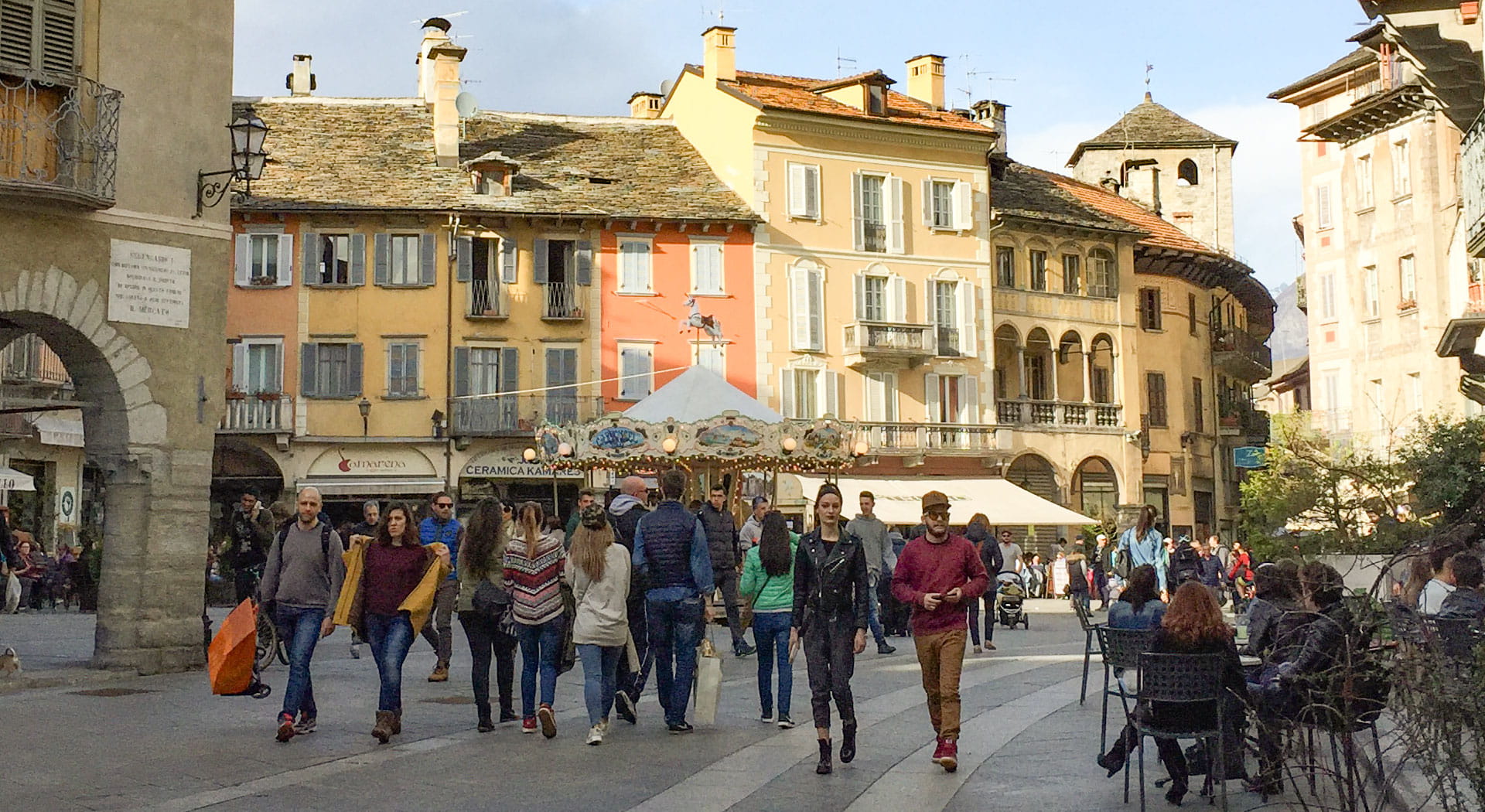 Piazza Mercato in Domodossola