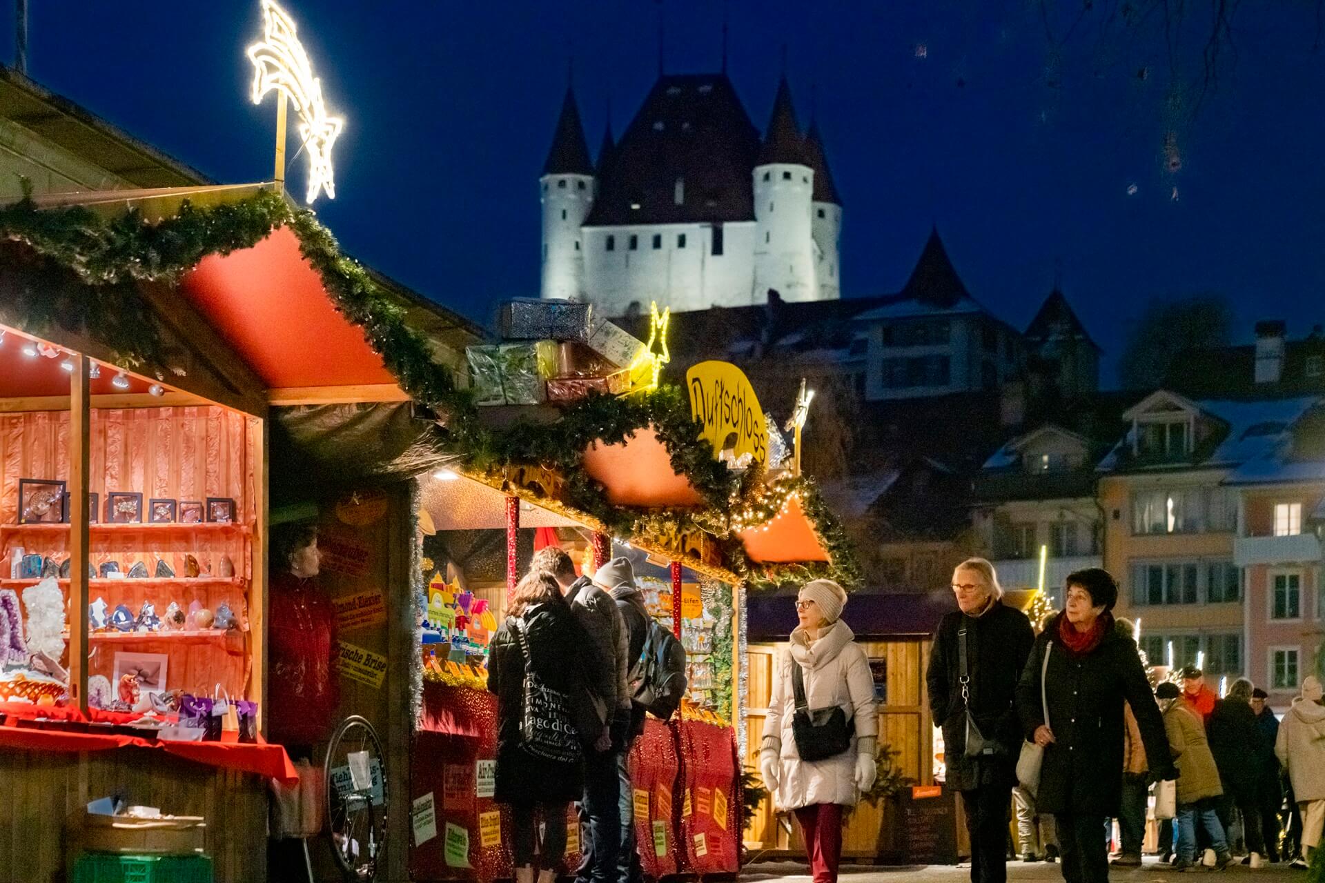 Thun Weihnachtsmarkt Winterstadt