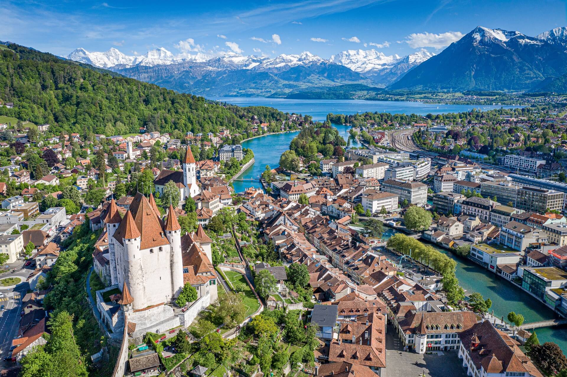 Thun von oben