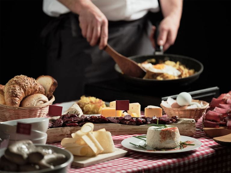 Brunch im Restaurant Jungfrau-Aletsch
