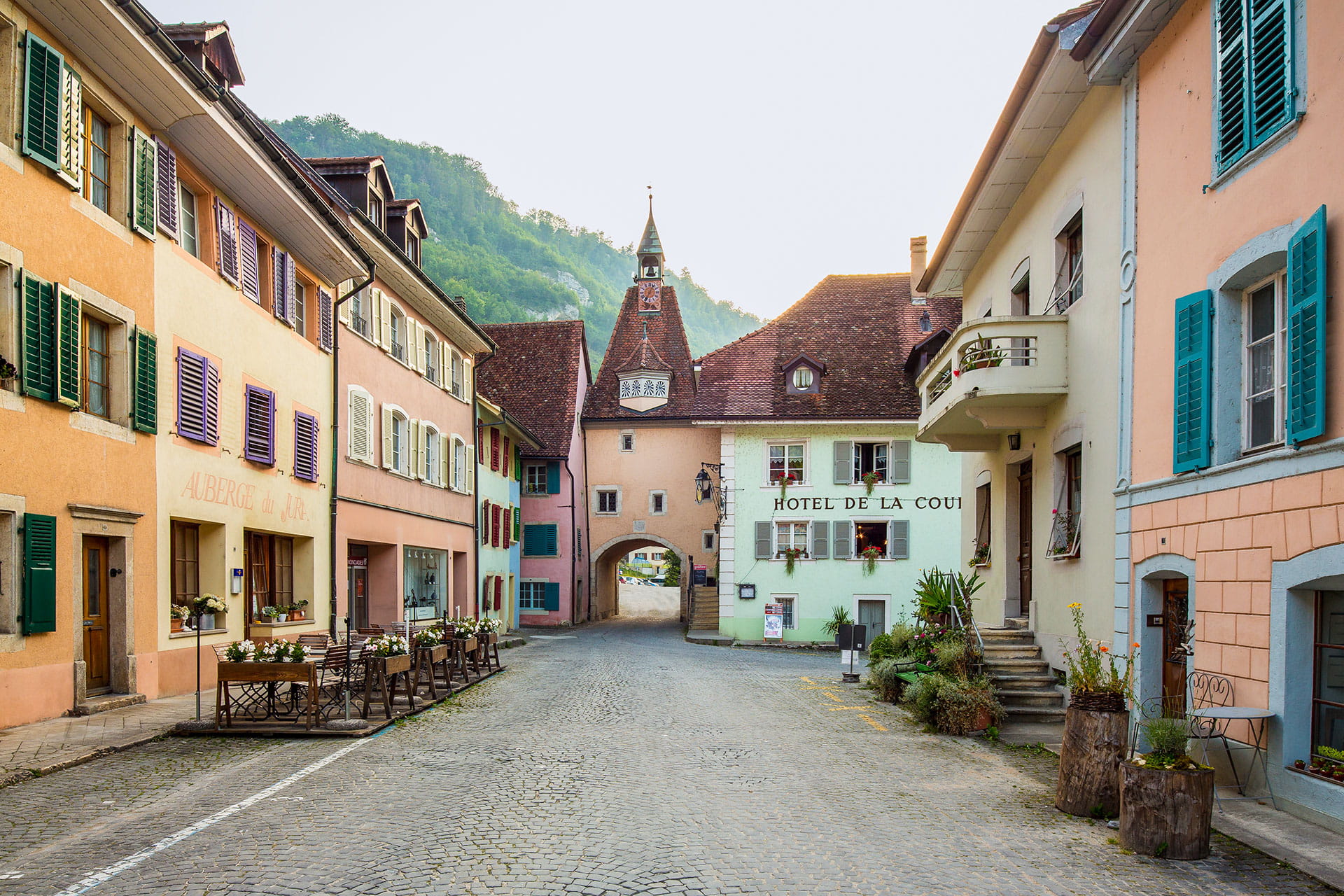 Altstadt von St. Ursanne  ©Reto Duriet
