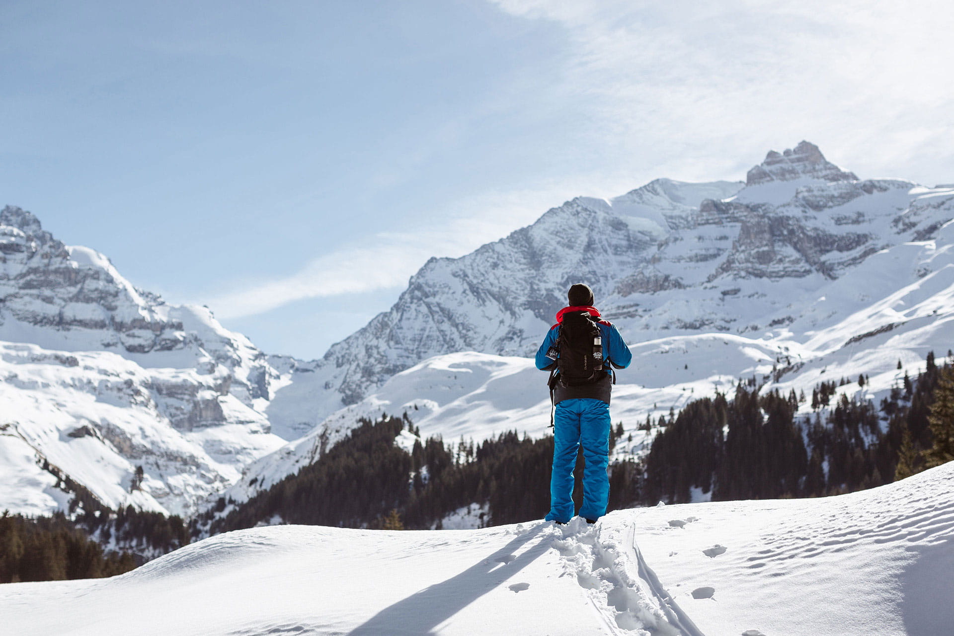 Schneeschuhwandern im Kiental
