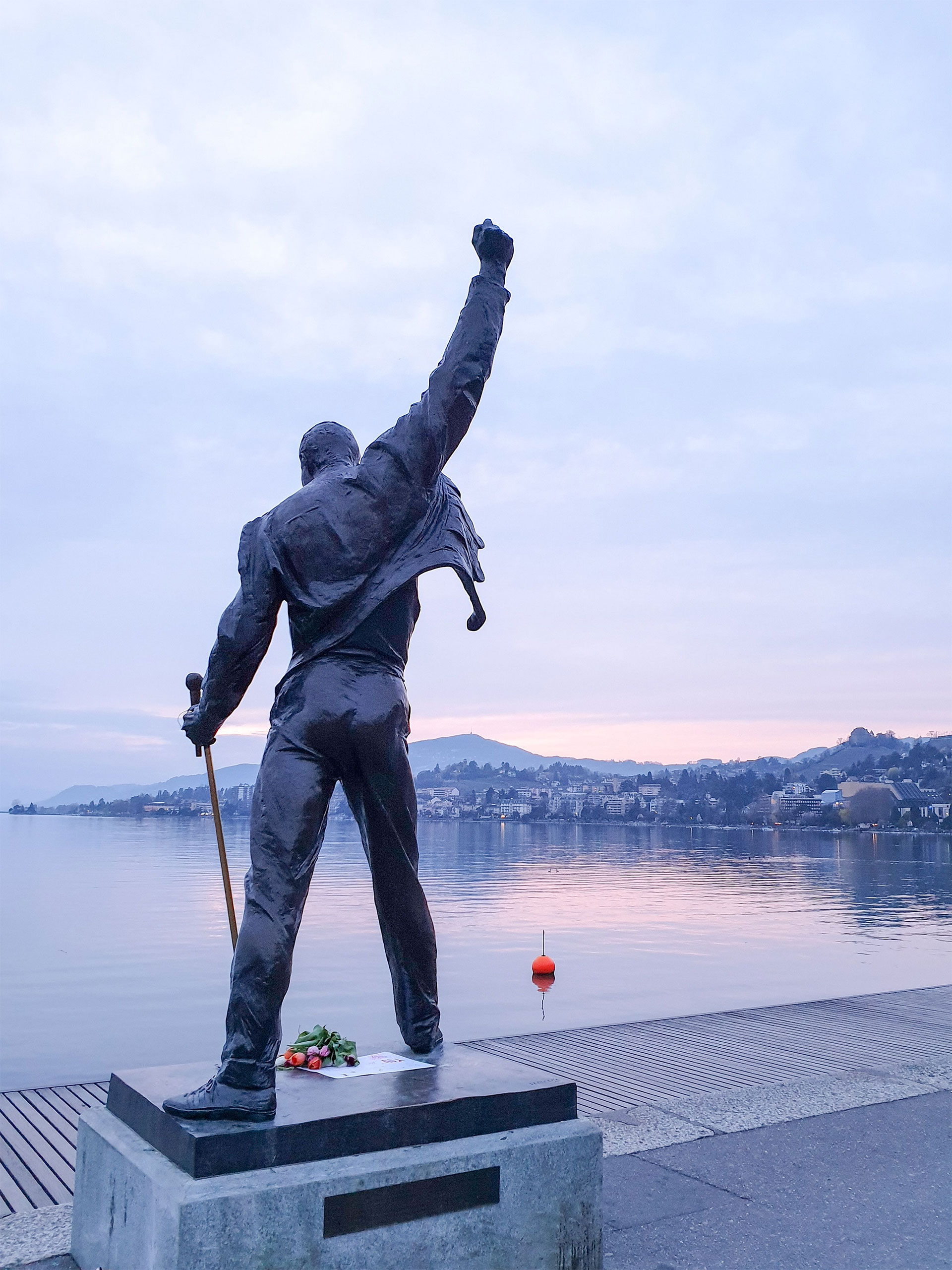 Freddie Mercury Statue , Montreux