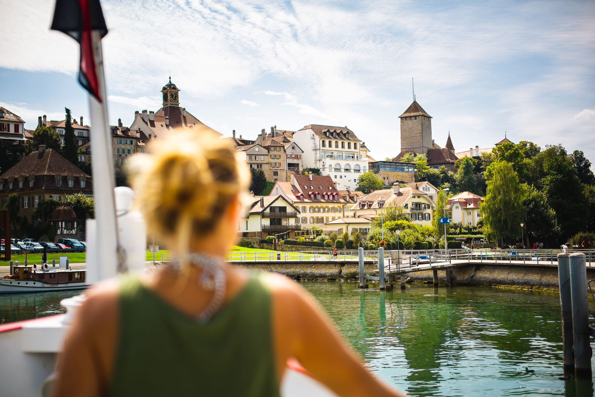Frau in St. Ursanne