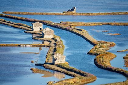 Istrien Salinen von Secovlje