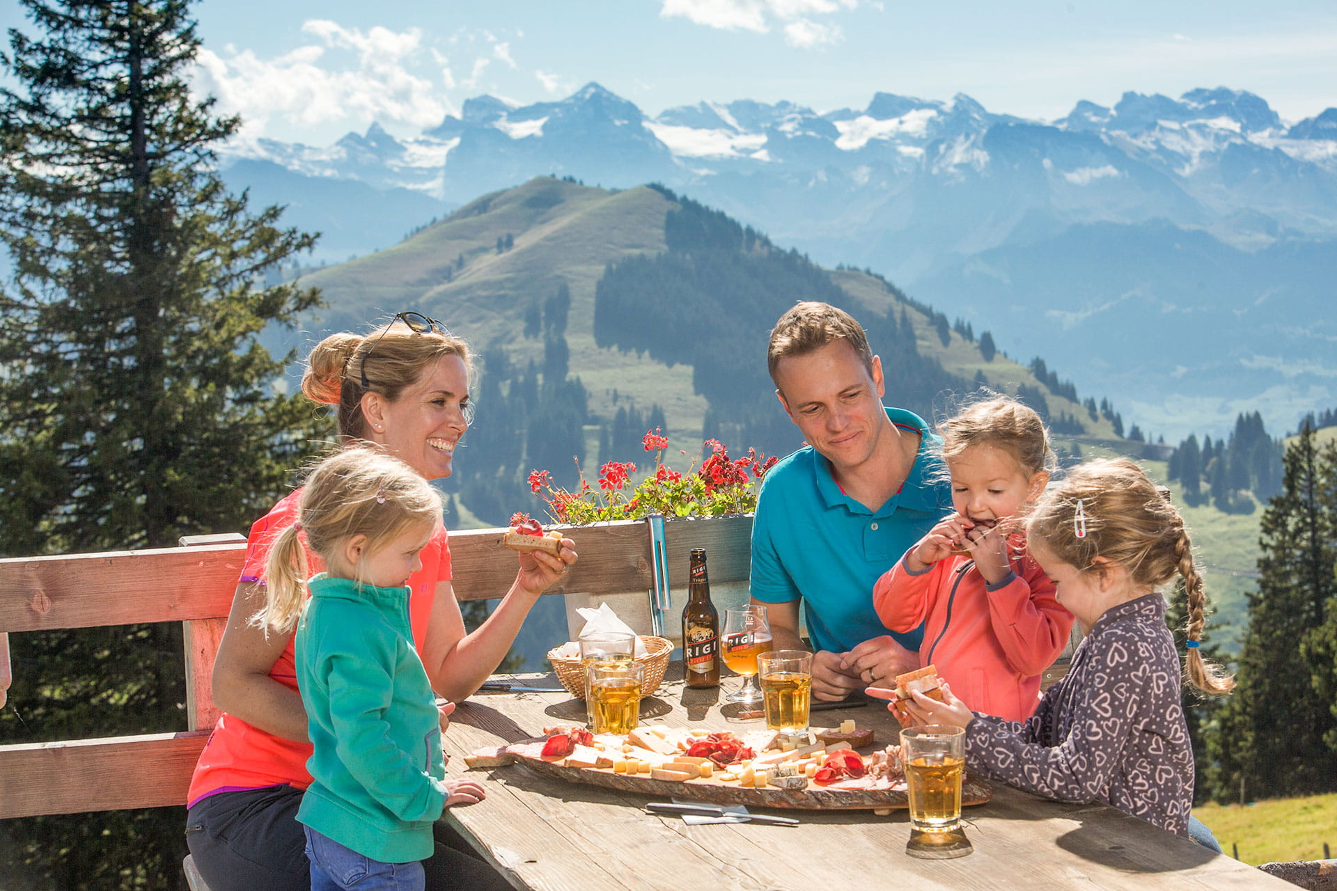 Familienwanderung Rundtour Vierwaldstädtersee