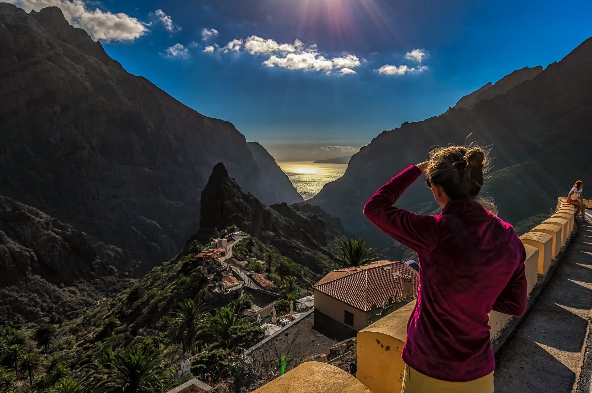 Eurotrek Wandern Teneriffa Ausblick Masca Schlucht