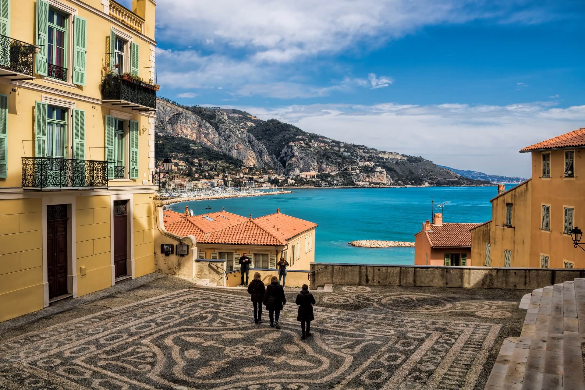 Cote d Azur Menton Altstadt