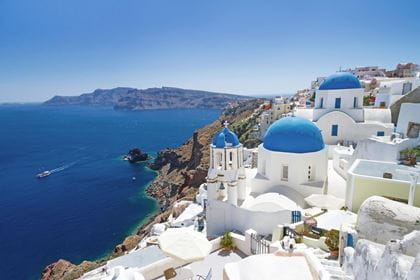 Griechische Inseln: Oia Santorini
