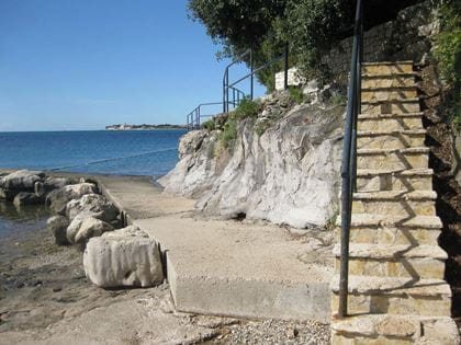 Kroatien Istrien Blick auf Novigrad