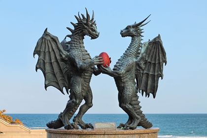 Bulgarien Skulptur in Varna