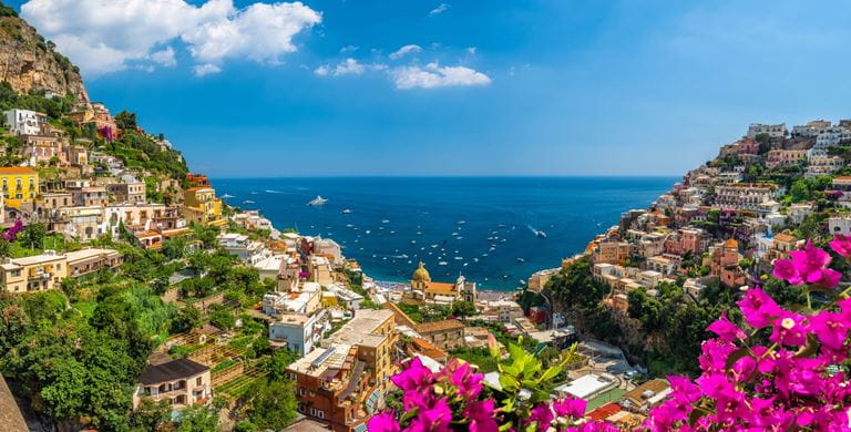 BLS Gruppenreise SĂĽditalien Positano Amalfi KĂĽste