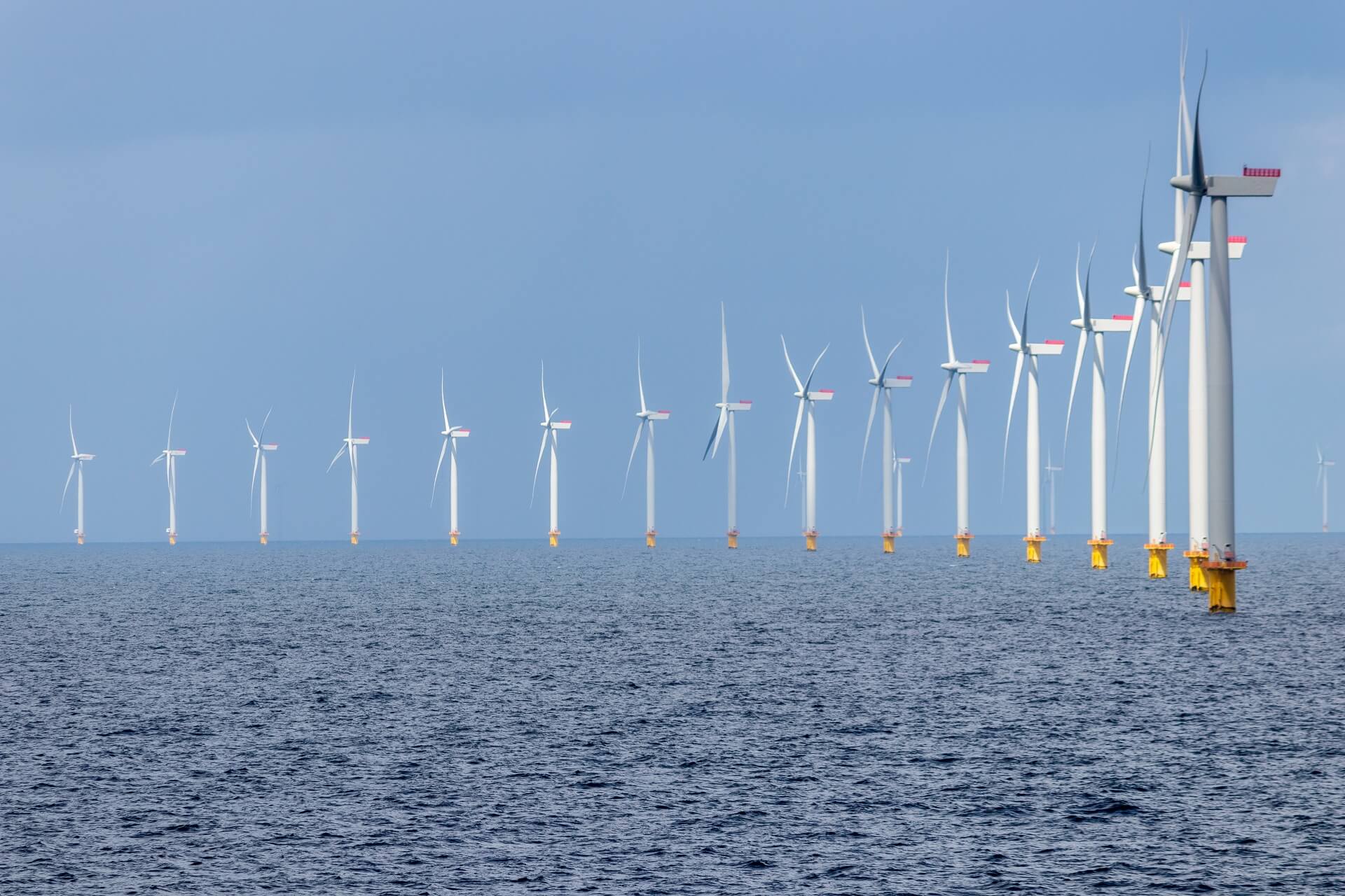 Windpark im Kattegat