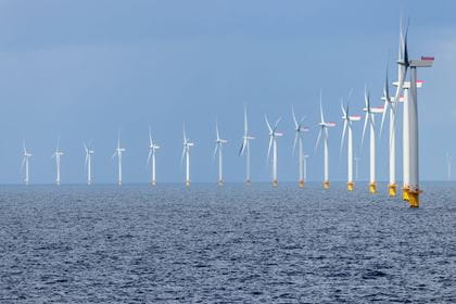 Windpark im Kattegat