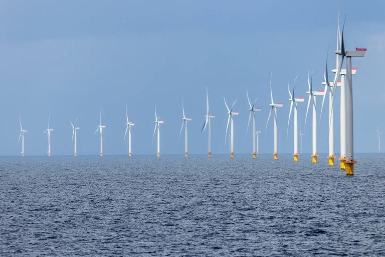 Windpark im Kattegat