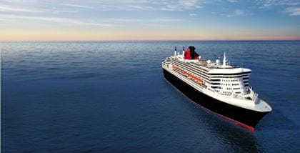Queen Mary 2 auf hoher See