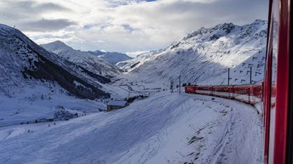 Andermatt Winter GEX am Oberalppass