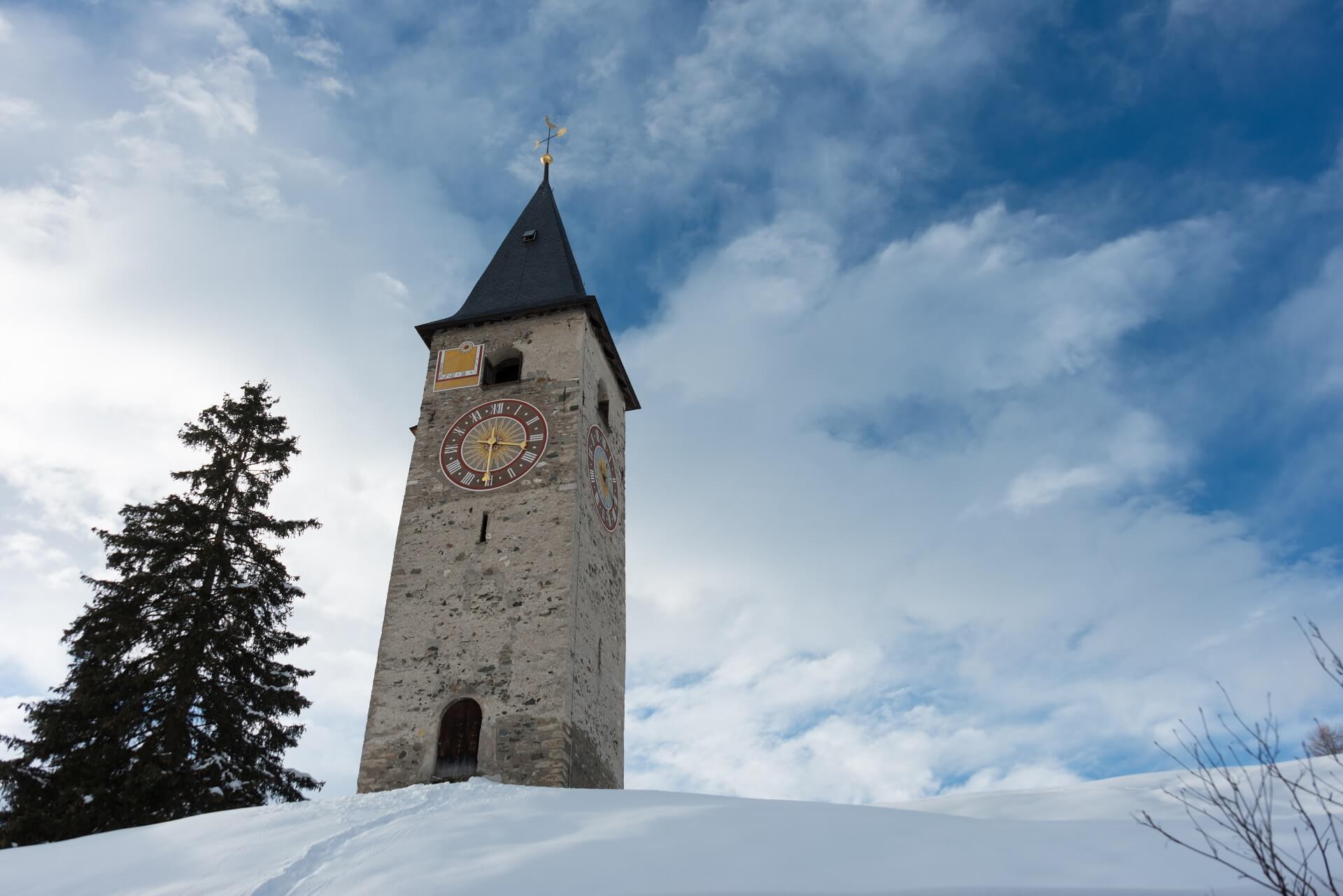Churwalden Parpan Kirchturm