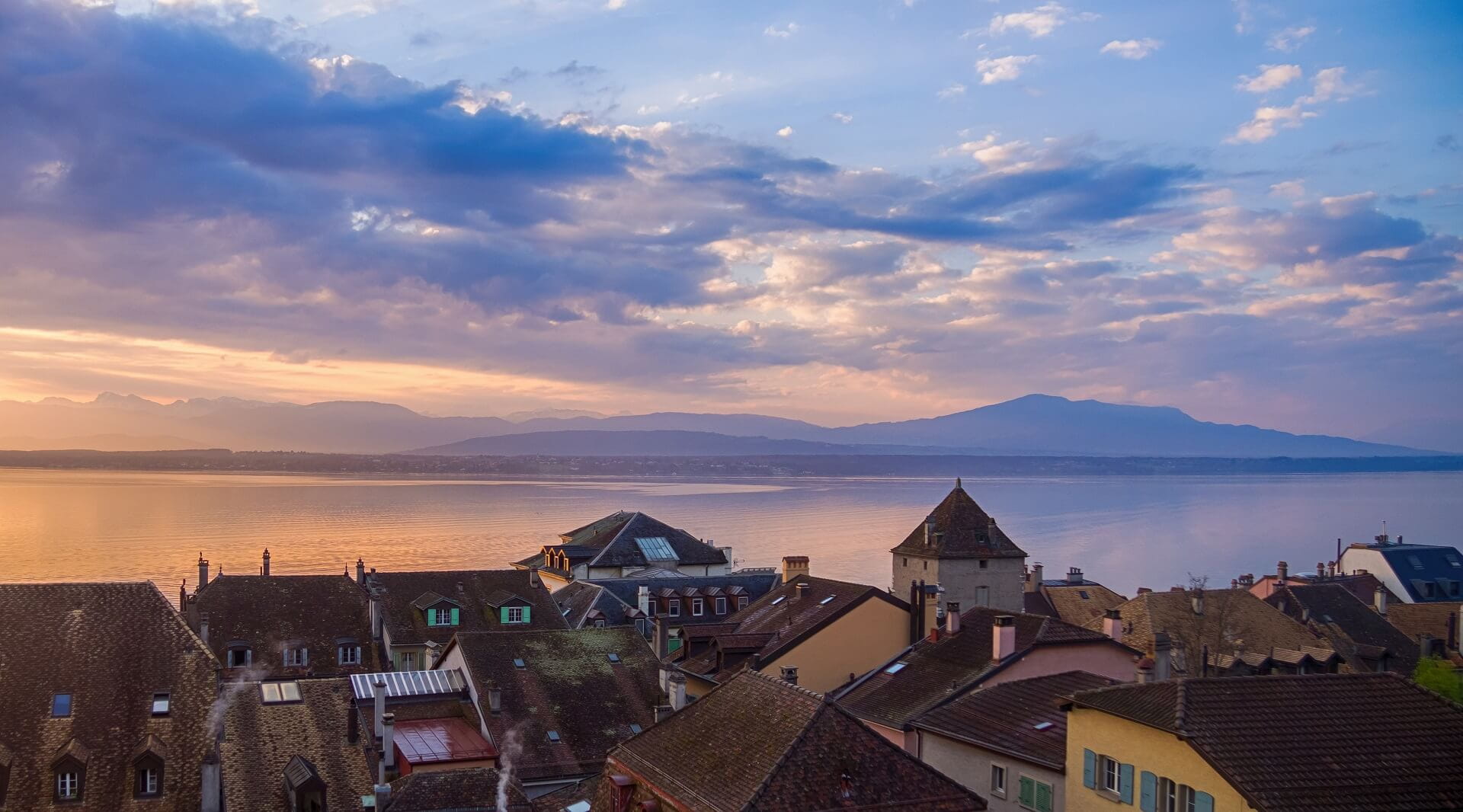 Coppet Daecher von Nyon