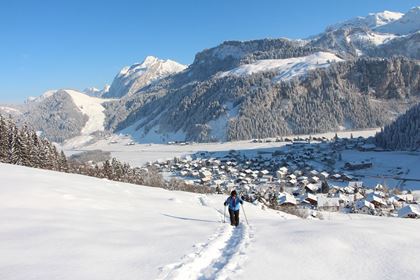 Einsiedeln Schneeschuhwandern Bildrecht Imbach
