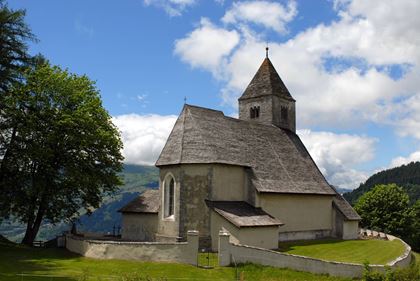 Flims Sommer Kirche Falera