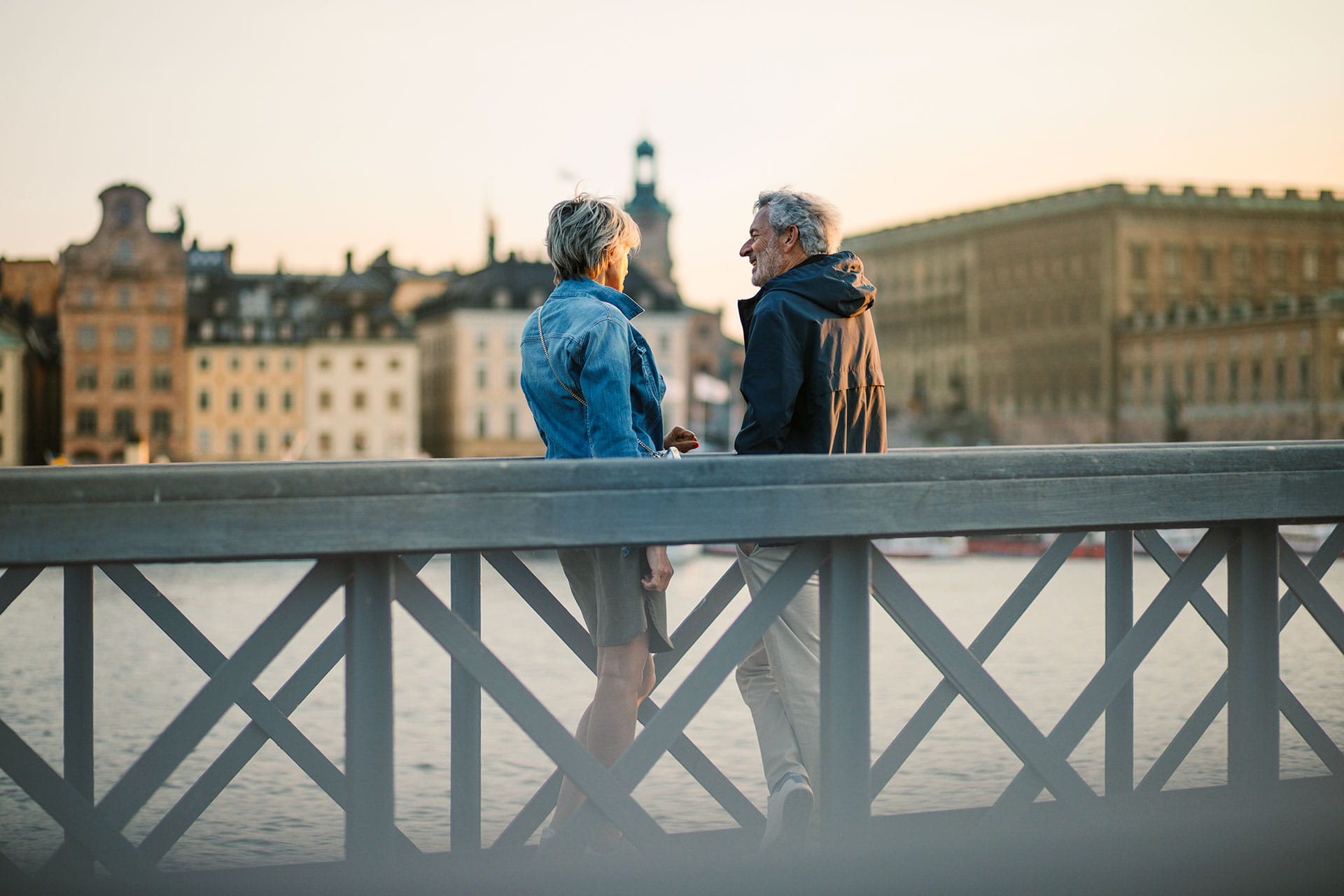 Pärchen in Stockholm