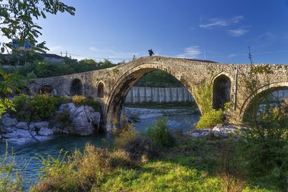 Albanien Ottomanische Brücke Shkoder