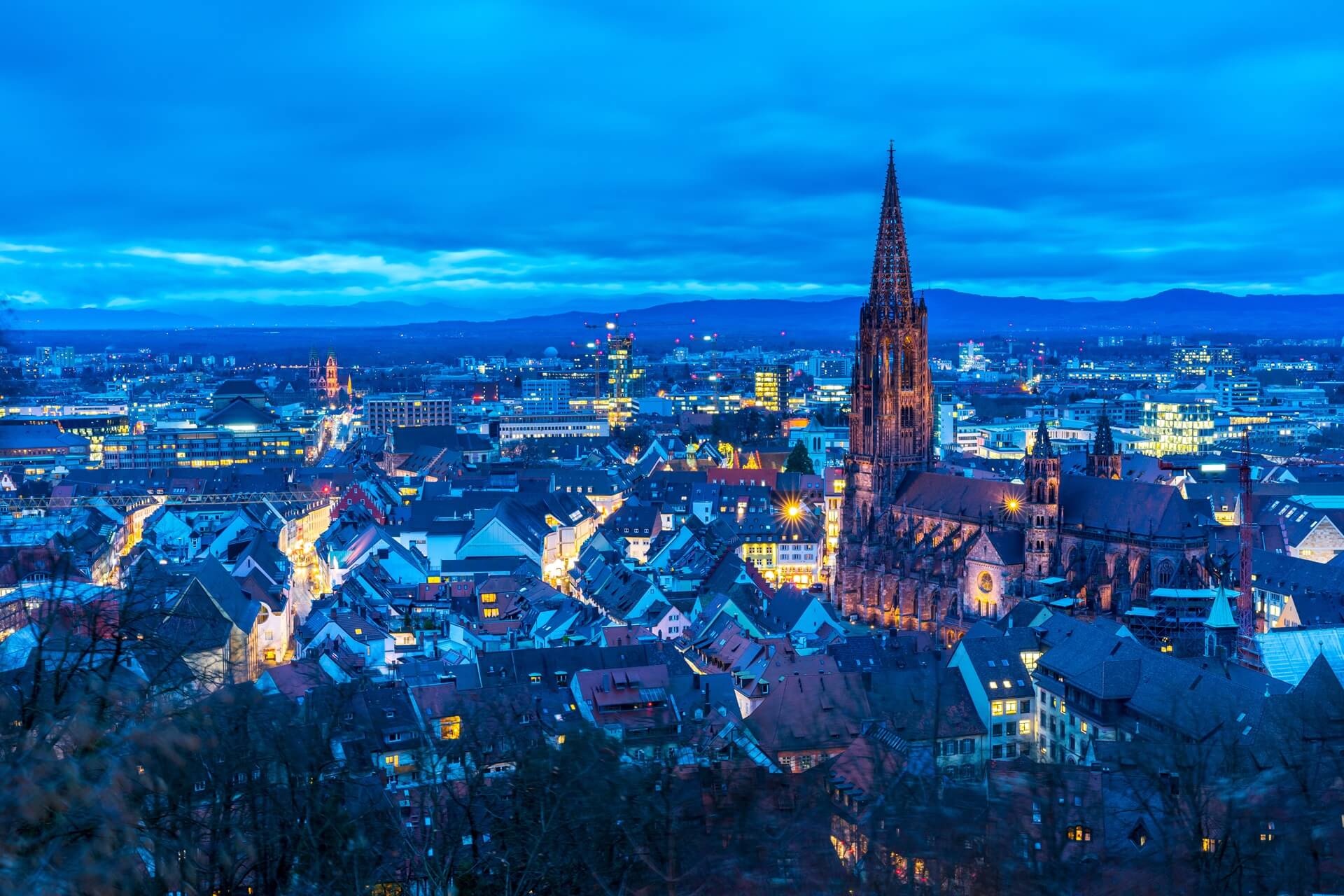 Freiburg Abendstimmung